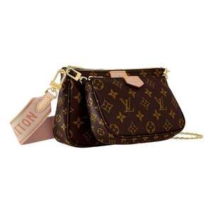 Louis Vuitton Multi Pochette Accessoires Classic Monogram Crossbody Light